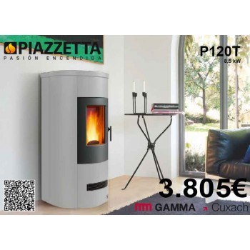 ESTUFA PELLET P120T BLANCA...