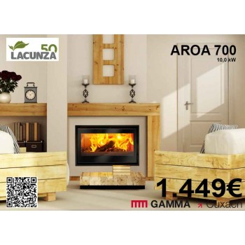 INSERTABLE LEÑA AROA 700 10KW