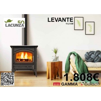 ESTUFA LEÑA LEVANTE 11KW -UD