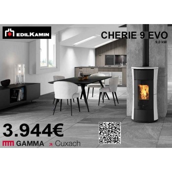 ESTUFA PELLET CHERIE 9 EVO...