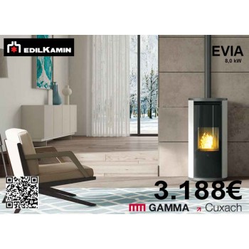 ESTUFA PELLET EVIA2 BLANCO...
