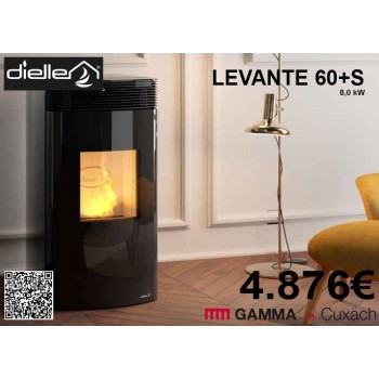 ESTUFA PELLET LEVANTE 60S...