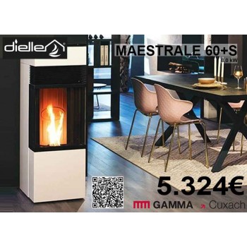ESTUFA PELLET MAESTRALE 60S...