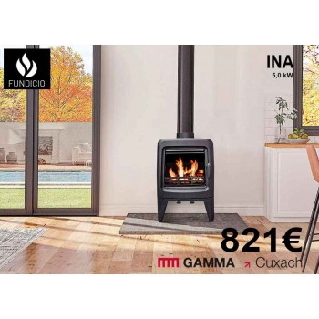 ESTUFA LEÑA INA 5KW -UD