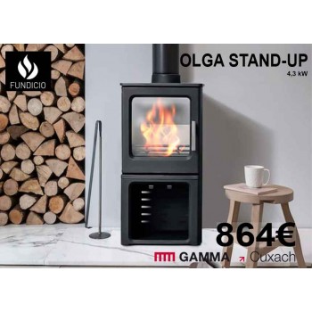 ESTUFA LEÑA OLGA STAND-UP...