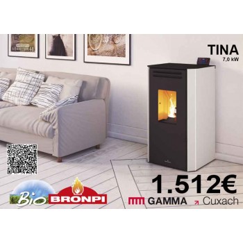 ESTUFA PELLET TINA MARFIL...