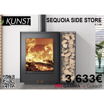 ESTUFA LEÑA SEQUOIA SIDE...