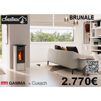 ESTUFA PELLET BRUNALE B01 10KW